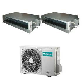 Condizionatore Canalizzato Hisense Dual Split Inverter Btu