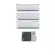 Condizionatore dual split con inverter 9000+12000 Gree Lomo WiFi in A++ GWHD18