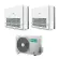 Climatizzatore con inverter dual split Console Hisense AKT26+AKT35 9000+12000 Btu R32 in A++