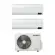 Climatizzatore Samsung WindFree Elite wifi dual split 9000+9000 btu inverter A+++ in R32 AJ040TXJ2KG