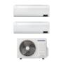 Samsung serie WindFree Elite dual split da 7000+12000 btu con esterna da 4 kW