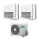 Condizionatore con inverter dual split Console Hisense AKT 12000+12000 Btu R32 in A++ 3AMW62U4RJC