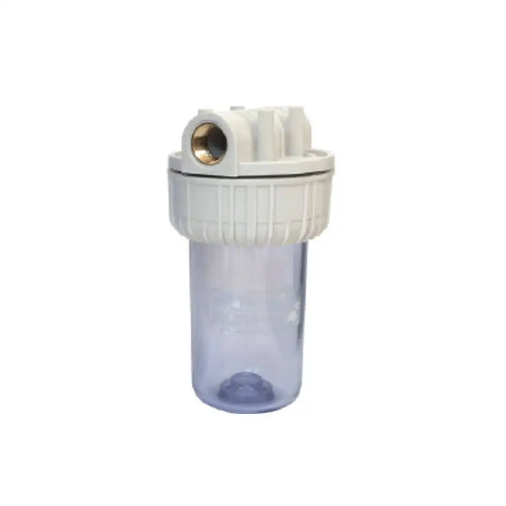 Contenitore filtro acqua da 1/2 pollice Euroacque staffabile con attacco in  ottone