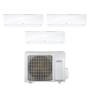 Ecolight Argo climatizzatore trial split da 9+9+9 btu inverter con gas in R32