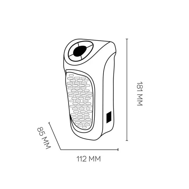 Argo Mio stufa termoventilatore ceramico personale da viaggio Cod 191070201