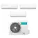 Climatizzatore Inverter Hisense Hi Comfort Wi-fi Trial Split 7000+7000+7000 Btu 3AMW52U4RJC R-32 A++