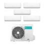 Climatizzatore Inverter Hisense Hi Comfort Wi-fi Penta Split 7000+7000+7000+7000+9000 Btu 5AMW125U4RTA R-32 A++