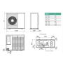 Sistema ibrido Vaillant PDC aroTHERM plus VWL 65/6 A da 6 kw e caldaia Ecotec plus VMW 26CS/1-5