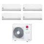 Climatizzatore LG Libero Smart wifi quadri split 7000+7000+7000+9000 btu inverter in R32 MU4R25