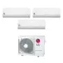 LG Libero Smart trial split 7000+9000+12000 btu e esterna mu4r25