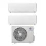 Condizionatore dual split con inverter da 9000+12000 Gree Pular Wifi in A++ con R32 GWHD(14)NK6OO