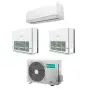 Condizionatore con inverter trial split Console Hisense Hi Comfort e AKT26 9000+9000+9000 Btu R32 in A++