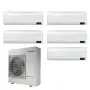 Climatizzatore Samsung WindFree Avant wifi penta split 7000+7000+9000+9000+9000 btu inverter in R32 AJ100TXJ5KG