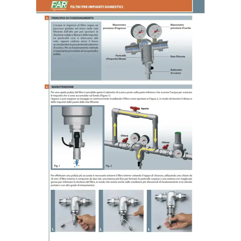 Filtro autopulente per acqua 3943 - FAR - Fornid