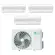 Climatizzatore Inverter Diloc Over trial split 9000+9000+9000 Btu D.Over321 R 32 A++