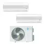 Climatizzatore Inverter Diloc Over dual split 9+9 9000+9000 Btu D.Over214 R 32 A++