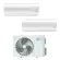 Climatizzatore Inverter Diloc Over dual split 12+12 12000+12000 Btu D.Over218 R 32 A++