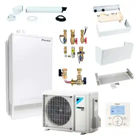 Daikin sistema ibrido Altherma R HYBRID SYSTEM Kit per riscaldamento raffrescamento e produzione di ACS da 8 kW più accessori