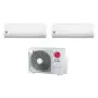 Climatizzatore LG Libero Smart wifi dual split 12000+12000 btu inverter in R32 MU2R17