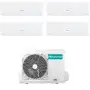 Climatizzatore Inverter Hisense IQ Plus Wi-fi Quadri Split 9000+9000+9000+9000 Btu 4AMW105U4RAA R-32 A++