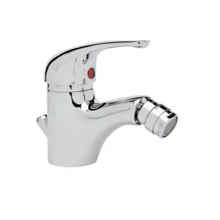 Miscelatore monocomando per BIDET con scarico saltarello in ottone 1"1/4