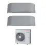 Climatizzatore Toshiba Haori dual 9+9 btu inverter R32 wifi