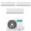 Climatizzatore Inverter Hisense Ecosense Wi-fi Trial Split 7000+7000+7000 Btu 3AMW52U4RJC R-32 A++