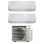 Condizionatore dual split Daikin Perfera all seasons 9000+12000 btu WiFi con inverter in A+++ e gas R32 2MXM68A