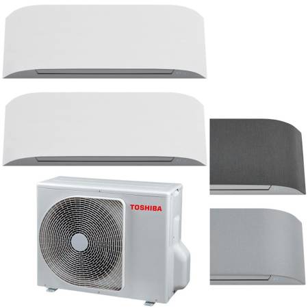 Climatizzatore Toshiba Haori dual 9+9 btu inverter R32 wifi