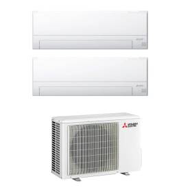 Climatizzatore Mitsubishi BT dual split 9000+12000 btu con inverter in R32 WI-FI incluso in A+++ MXZ-2F42VF3