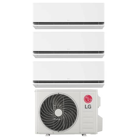 Climatizzatore LG DUALCOOL Premium wifi trial split 9000+9000+9000 btu inverter R32 MU3R19 in A+++