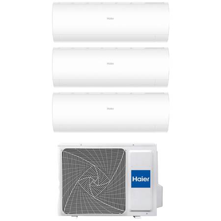 Climatizzatore Trial Split Haier Pearl Wifi 9000+9000+9000 Btu inverter R32 3U55S2SR5FA A+