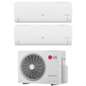 LG RM dual split da 9000+12000 btu inverter e esterna RM2U15