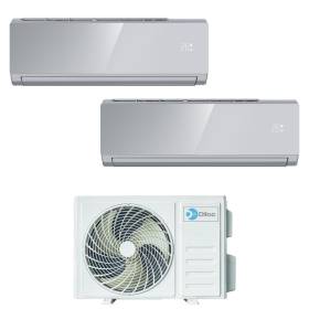 Climatizzatore Inverter Diloc Over dual split 9+9 9000+9000 Btu D.Over214 R 32 A++