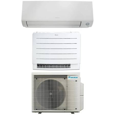 Condizionatore dual split Daikin Console Perfera all seasons 9000+9000 btu WiFi con inverter in A+++ e gas R32 3MXM68A