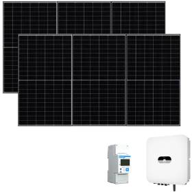 Impianto Kit fotovoltaico Huawei con Inverter da 3,5 kw e 8 pannelli JA Solar