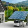 Impianto Kit fotovoltaico Huawei con Inverter da 6 kw completo di batteria di accumulo e 15 pannelli fotovoltaici