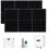 Impianto Kit fotovoltaico Huawei con Inverter da 6 kw completo di batteria di accumulo e 15 pannelli fotovoltaici