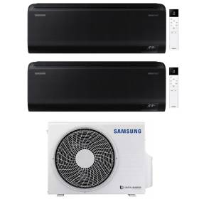 Samsung WindFree Black dual split da 9000+9000 btu con esterna da 4 kW