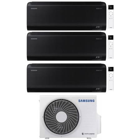 Samsung WindFree Black trial split da 7+7+9 btu con esterna da 5,2 kW