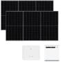 Impianto Kit fotovoltaico Goodwe con Inverter da 3 kw completo di batteria di accumulo e 8 Pannelli fotovoltaici Solarwatt