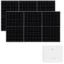 Impianto Kit fotovoltaico Goodwe con Inverter da 3 kw e 8 Pannelli fotovoltaici Ja Solar