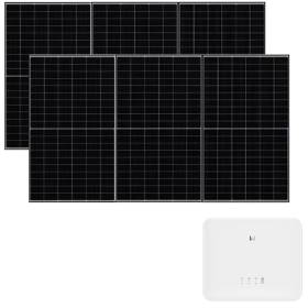 Impianto Kit fotovoltaico Goodwe con Inverter da 5 kw e 12 Pannelli fotovoltaici Ja Solar