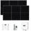 Impianto Kit fotovoltaico Huawei con Inverter 10 kw trifase completo di 2 batterie accumulo e 20 pannelli da 520w