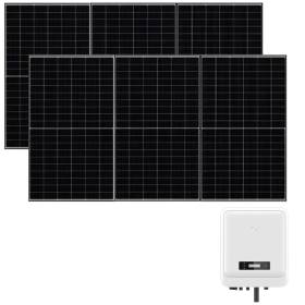 Impianto Kit fotovoltaico Goodwe con Inverter da 4,2 kw e 9 Pannelli fotovoltaici Ja Solar da 520w