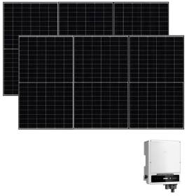 Impianto Kit fotovoltaico Goodwe con Inverter da 10 kw trifase e 20 pannelli fotovoltaici Ja Solar da 520w