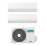 Climatizzatore New Energy Hisense dual split 7000+7000 btu inverter Wifi 2AMW42U4RGC A++ R32