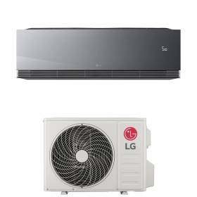 Condizionatore mono split LG ARTCOOL Mirror AI Air nero Wifi 9000 Btu inverter A+++ R32 AA09SP.NS1