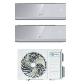 Climatizzatore Inverter Diloc Silver dualsplit 12+12 Over218 R32 A++